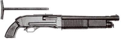 Крупнокалиберное боевое помповое ружье КС-23 (Карабин Специальный)