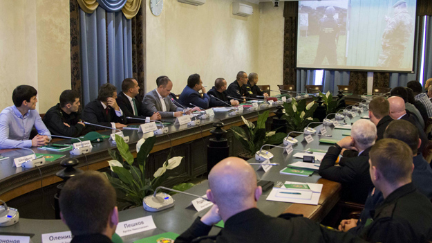На расширенном заседании Общественного совета зеленых беретов УФССП России по Москве