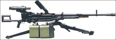Пулемет НСВ 12,7 «Утес».