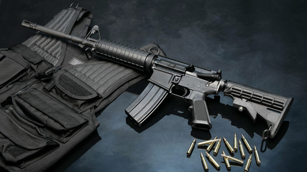В комплект «подарка» входит винтовка AR-15