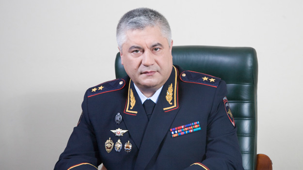 Министр генерал-лейтенант полиции В. Колокольцев