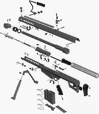 Американські великокаліберні снайперські гвинтівки (Частина II)